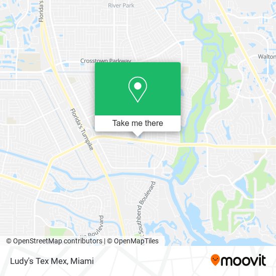 Mapa de Ludy's Tex Mex