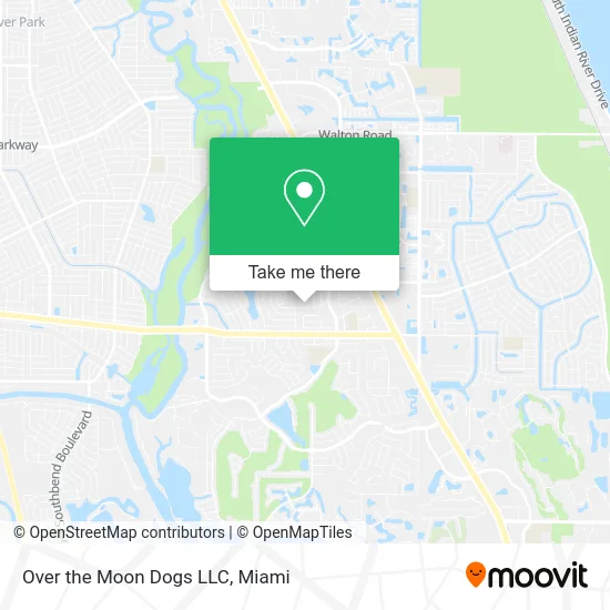 Over the Moon Dogs LLC map