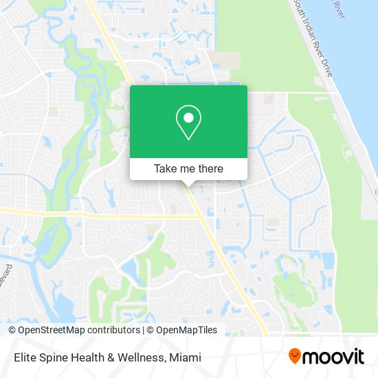 Elite Spine Health & Wellness map