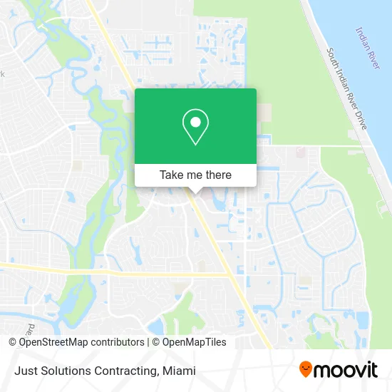 Just Solutions Contracting map