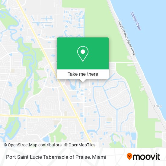 Mapa de Port Saint Lucie Tabernacle of Praise