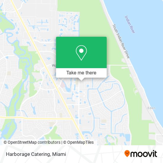 Harborage Catering map