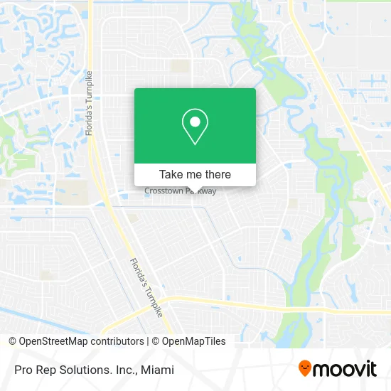 Pro Rep Solutions. Inc. map