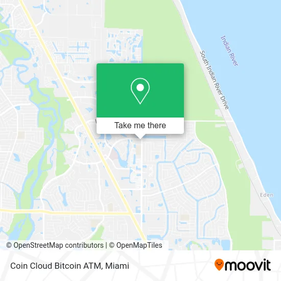 Coin Cloud Bitcoin ATM map