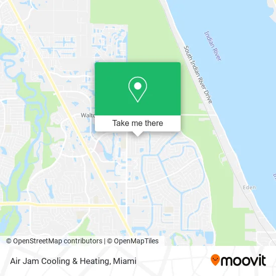 Air Jam Cooling & Heating map