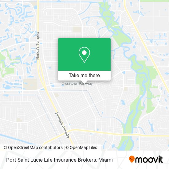 Mapa de Port Saint Lucie Life Insurance Brokers
