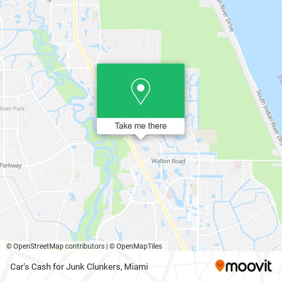 Car's Cash for Junk Clunkers map
