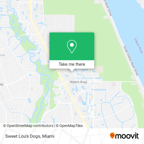 Sweet Lou's Dogs map