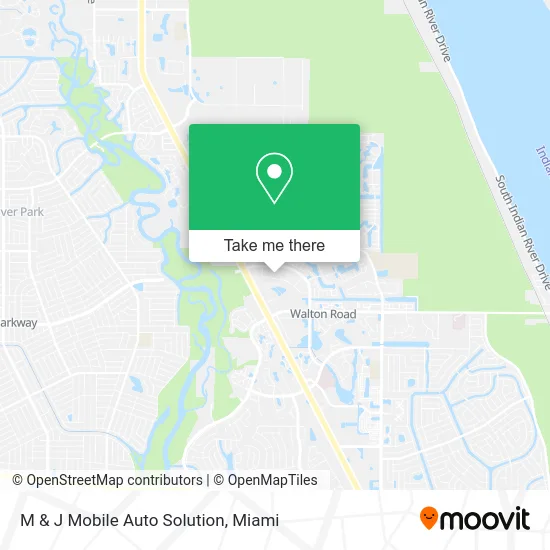 M & J Mobile Auto Solution map