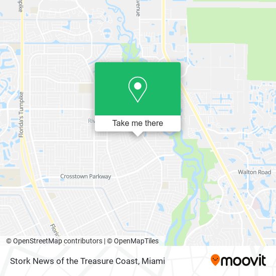 Mapa de Stork News of the Treasure Coast