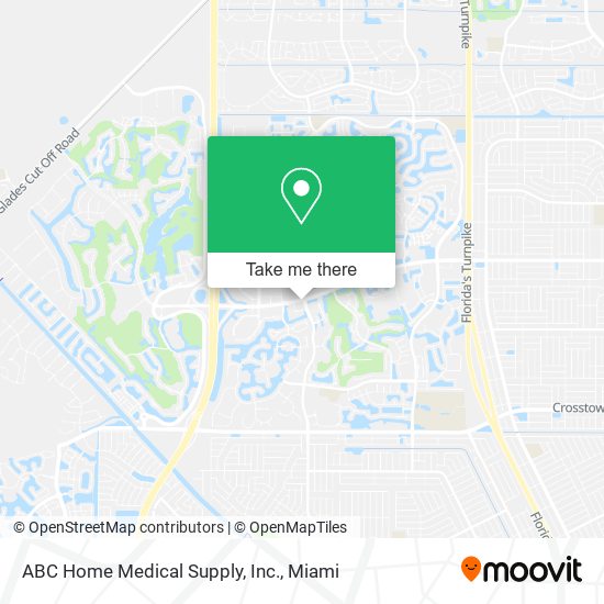 Mapa de ABC Home Medical Supply, Inc.