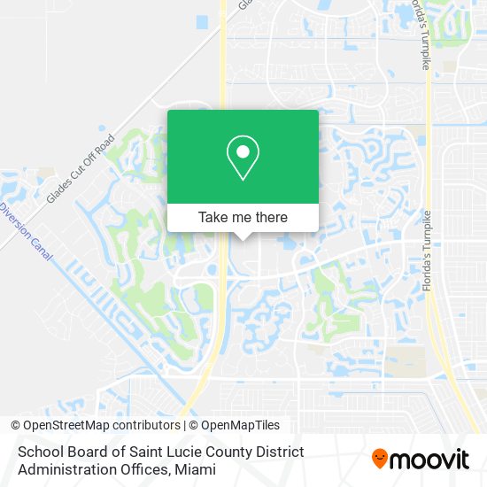 School Board of Saint Lucie County District Administration Offices map