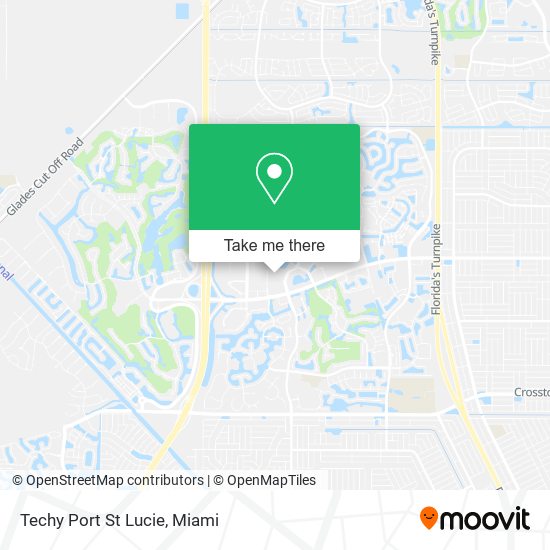 Mapa de Techy Port St Lucie