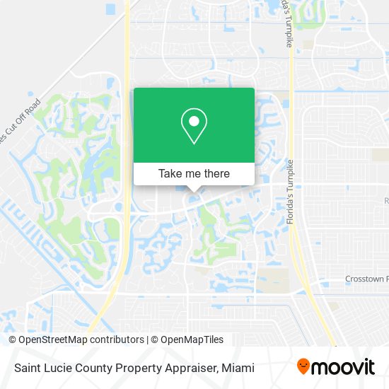 Saint Lucie County Property Appraiser map