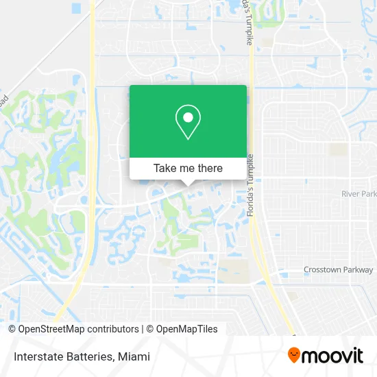 Interstate Batteries map