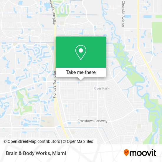 Brain & Body Works map