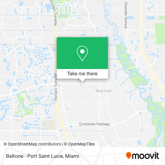Mapa de Beltone - Port Saint Lucie