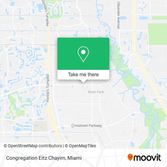 Congregation Eitz Chayim map