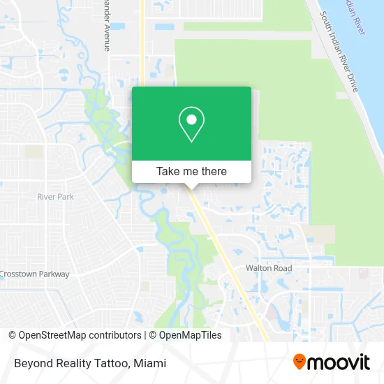 Beyond Reality Tattoo map