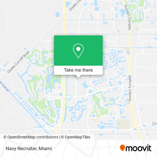 Mapa de Navy Recruiter