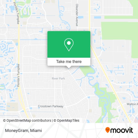 MoneyGram map