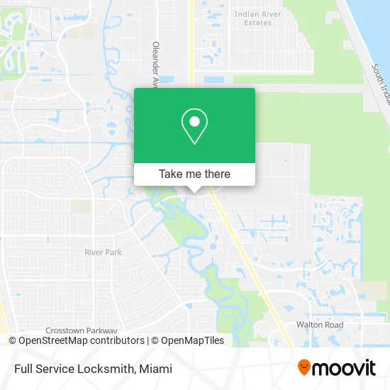 Mapa de Full Service Locksmith