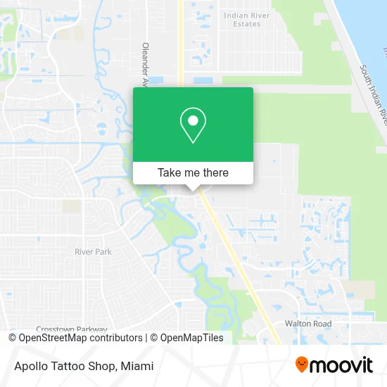 Apollo Tattoo Shop map