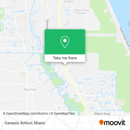 Genesis School map