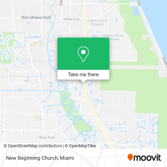 Mapa de New Beginning Church
