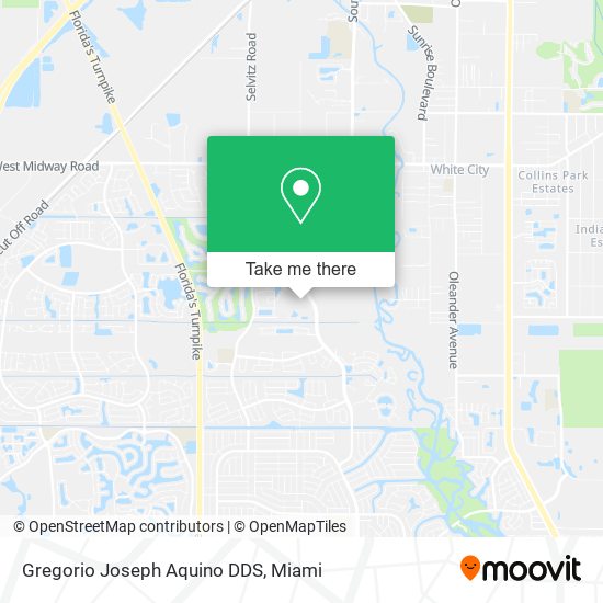 Gregorio Joseph Aquino DDS map