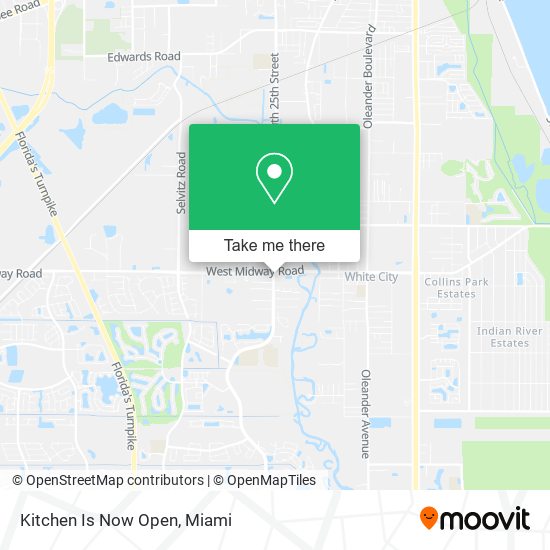 Mapa de Kitchen Is Now Open