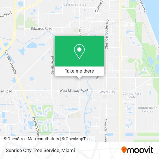 Sunrise City Tree Service map