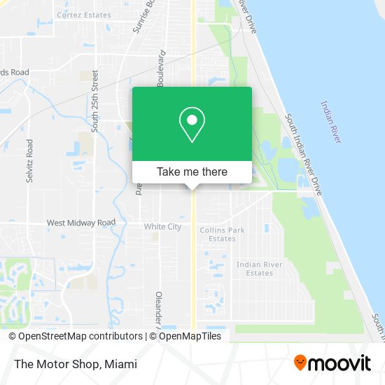 Mapa de The Motor Shop