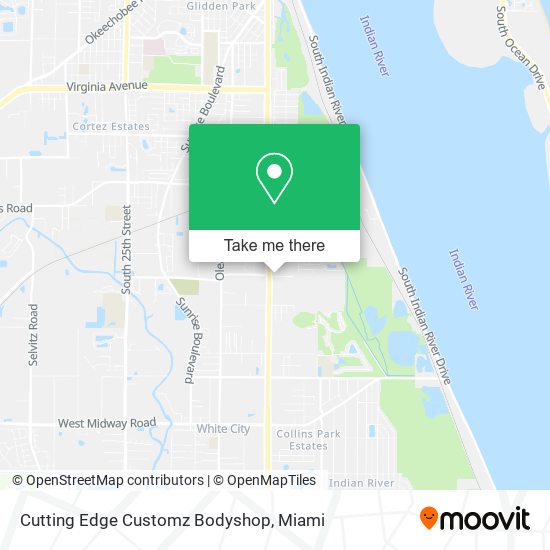 Mapa de Cutting Edge Customz Bodyshop