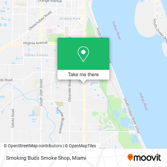 Mapa de Smoking Buds Smoke Shop
