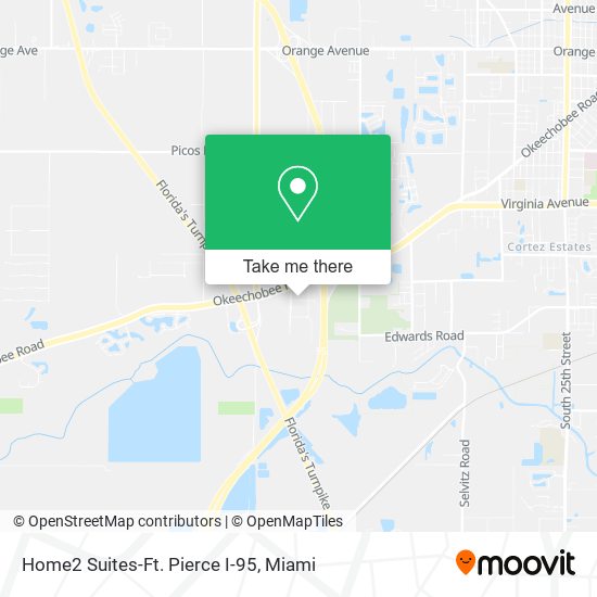 Home2 Suites-Ft. Pierce I-95 map