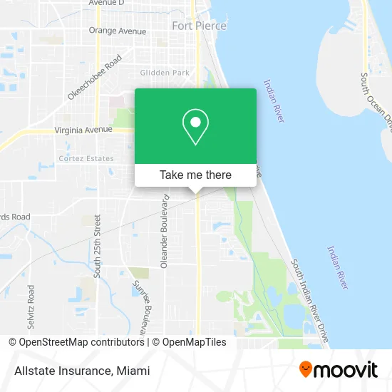 Allstate Insurance map
