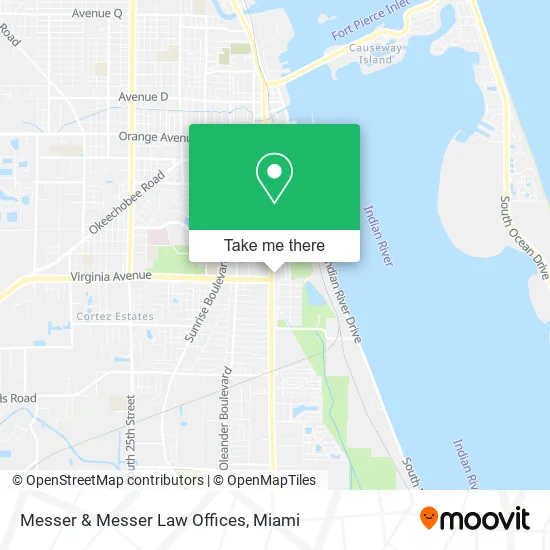 Messer & Messer Law Offices map