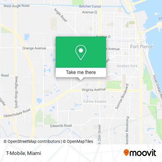 T-Mobile map