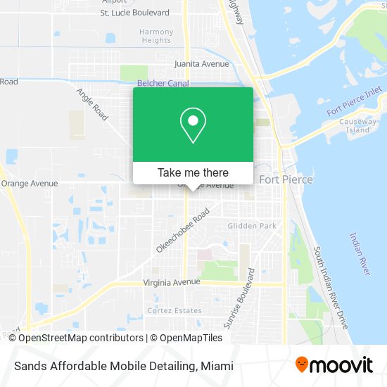 Sands Affordable Mobile Detailing map