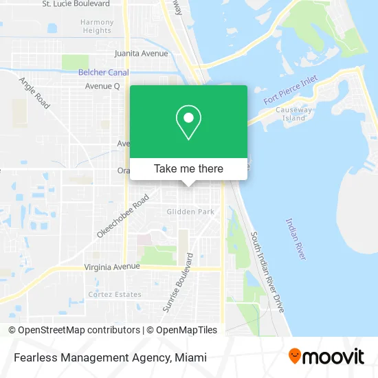 Fearless Management Agency map