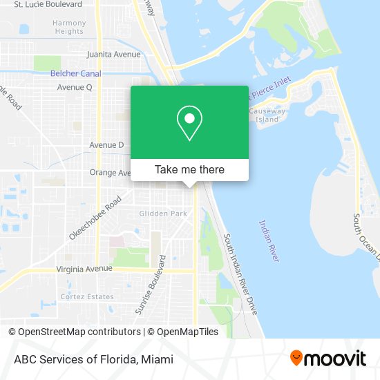 ABC Services of Florida map