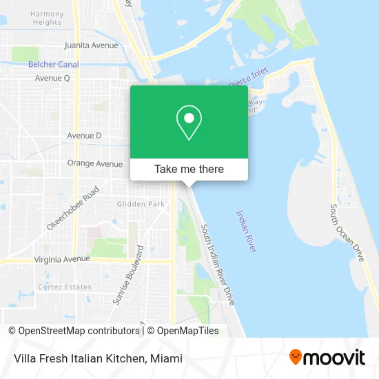 Villa Fresh Italian Kitchen map