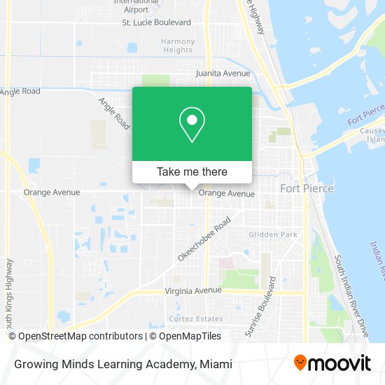 Growing Minds Learning Academy map