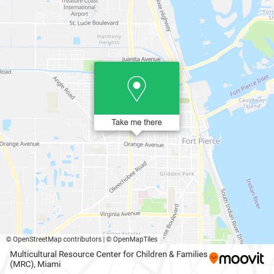 Multicultural Resource Center for Children & Families (MRC) map