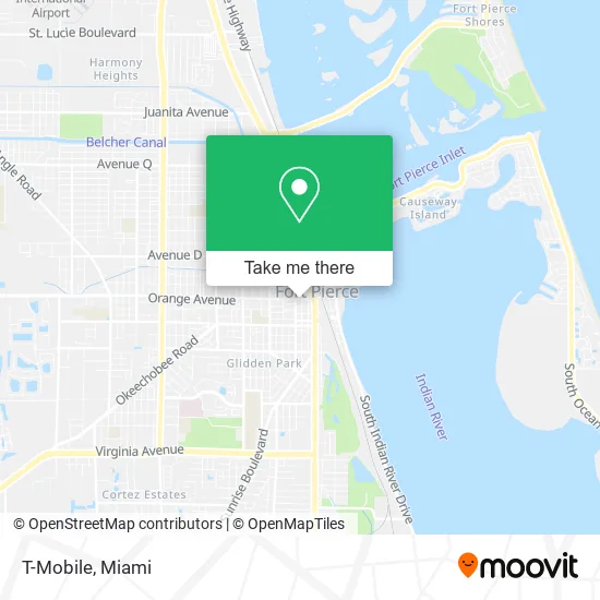 T-Mobile map