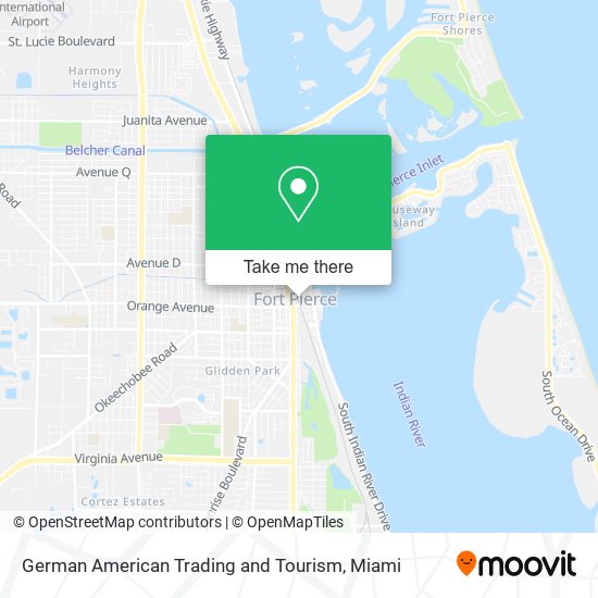 Mapa de German American Trading and Tourism