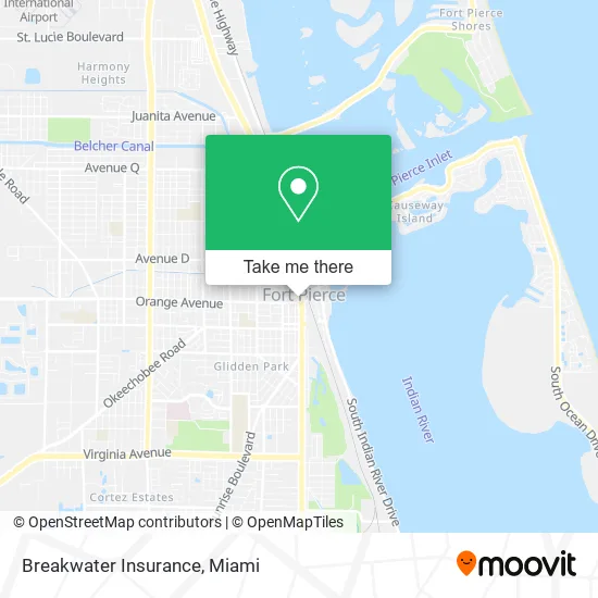 Breakwater Insurance map