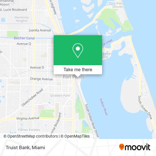 Mapa de Truist Bank