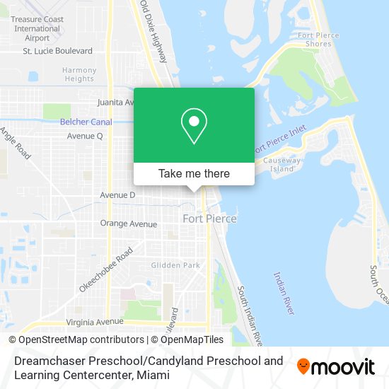 Mapa de Dreamchaser Preschool / Candyland Preschool and Learning Centercenter
